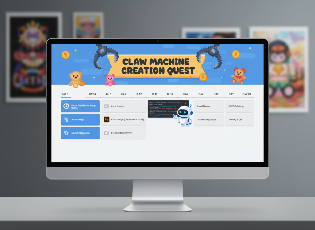 Firefly Gemini Flash I have designed a comprehensive, interactive 20 Day Game Development Roadmap specific